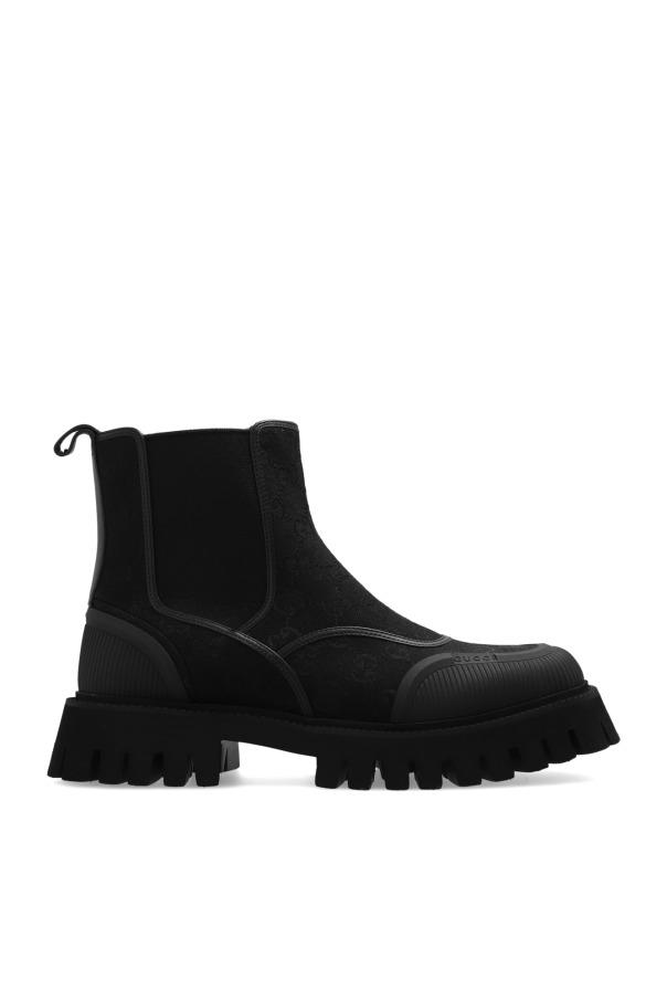 Gucci Ankle boots with monogram Men's Shoes Vitkac